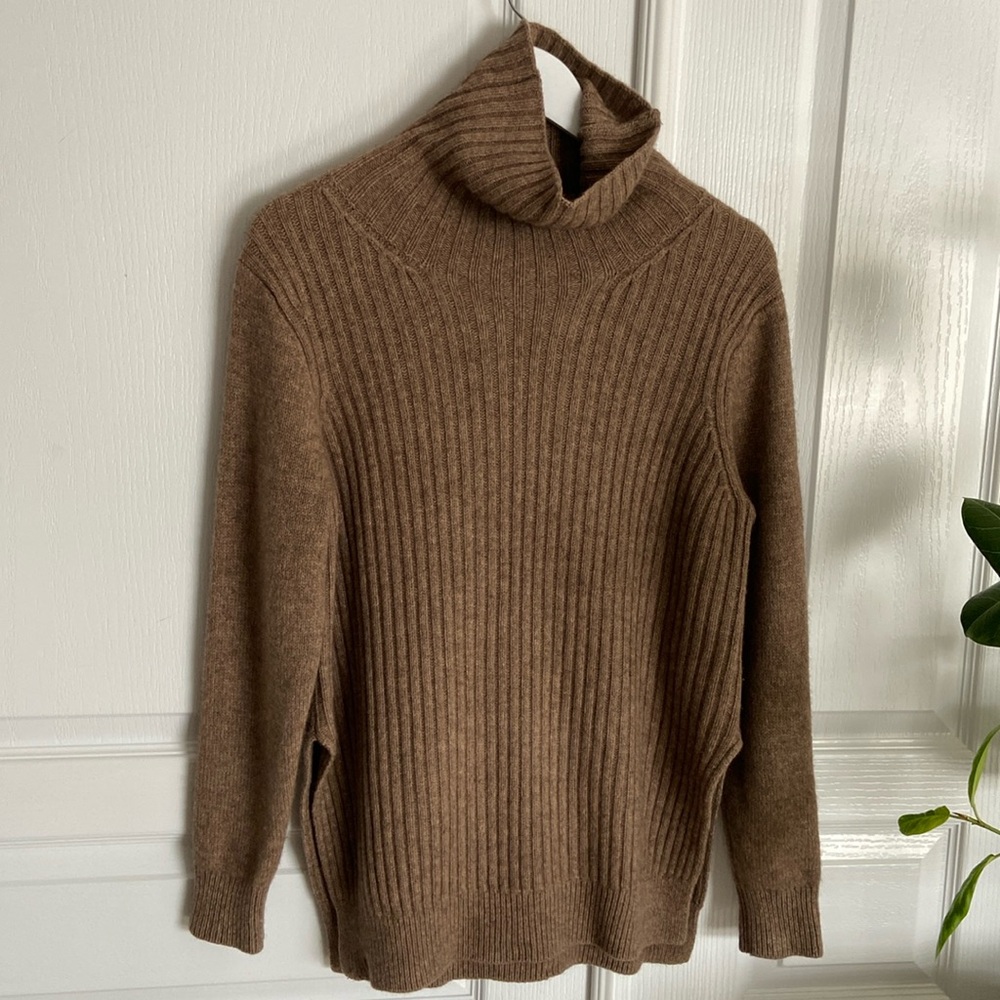 Ganni | Wool + Yak Funnel Neck Jumper